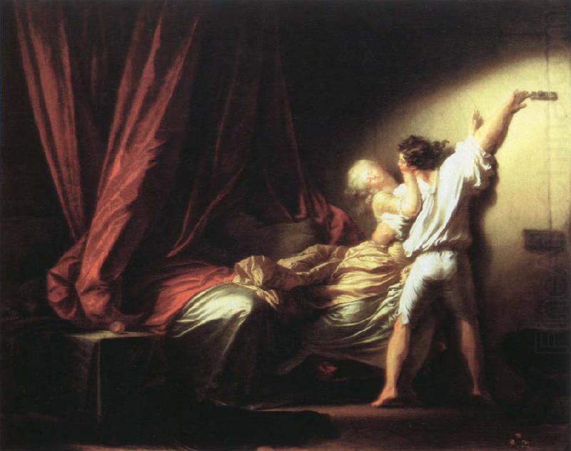 Jean-Honore Fragonard the bolt china oil painting image